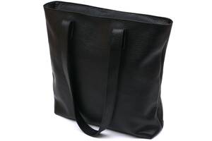 Кожаная универсальная женская сумка Shvigel 16354 Черный