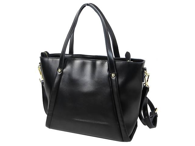 Кожаная женская сумка Fashion Instinct черная