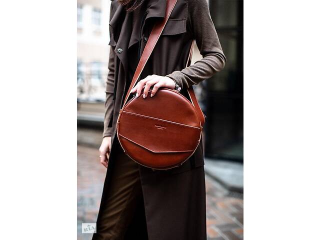 Кожаная женская сумка-рюкзак MAXI BlankNote BN-BAG-30-k коричневый