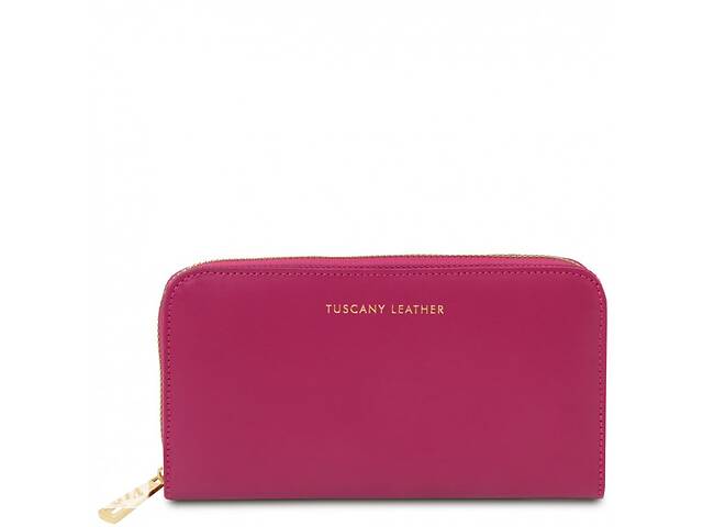 Кожаный бумажник для женщин Venere Tuscany TL142085 Фуксия