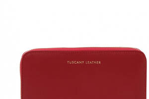 Кожаный бумажник для женщин Venere Tuscany TL142085 Красный