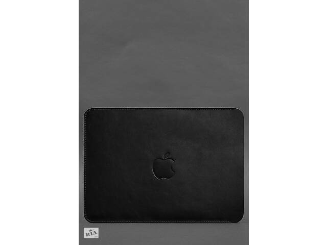 Кожаный чехол для MacBook Air 15-inch (2023) Черный BlankNote