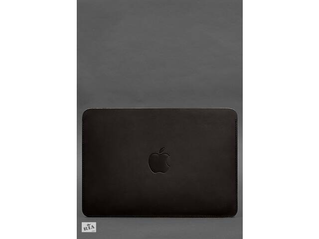 Кожаный чехол для MacBook Air 15-inch (2023) Темно-коричневый BlankNote