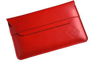 Кожаный чехол для ноутбука Skin and Skin Sleeve 13.3 Красный (LC04R-13)