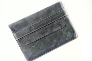 Кожаный чехол для ноутбука Skin and Skin Sleeve 15.6 Серый (LC04GG-15)