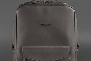 Кожаный городской рюкзак на молнии BlankNote Cooper Мокко (BN-BAG-19-beige)