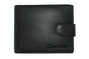 Кожаный кошелек DNK Leather N992L-CCF blk NEW Черный