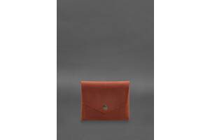 Кожаный кошелек mini 3.0 (кард-кейс) светло-коричневый Crazy Horse BlankNote