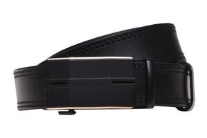 Кожаный мужской ремень Borsa Leather v1genav15 черный