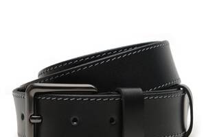 Кожаный мужской ремень V1125GX29-black Borsa Leather