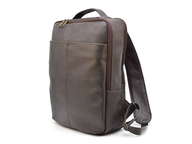 Кожаный мужской рюкзак TARWA GC-7280-3md Коричневый