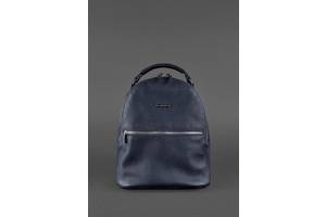 Кожаный мини-рюкзак BlankNote Kylie Синий (BN-BAG-22-navy-blue)