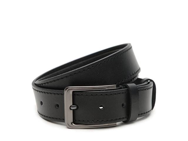 Кожаный ремень Borsa Leather V1115GX17-black черный