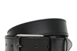 Кожаный ремень V1115GX18-black Borsa Leather