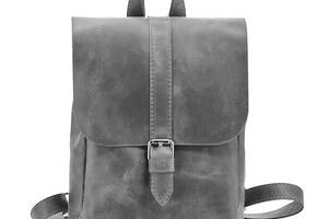 Кожаный рюкзак Skin and Skin Eternal 31х23х9 см Серый (BP03GG)
