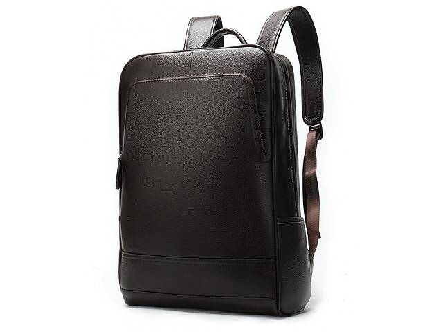 Кожаный рюкзак Темно кофейный bx050fc от Bexhil 37 × 29 × 12