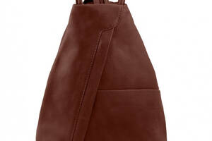 Кожаный рюкзак Tuscany Leather Shanghai TL140963 Коричневый