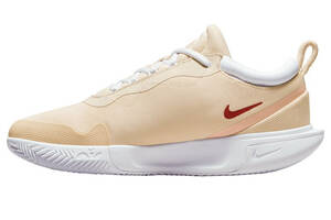 Кросcовки NIKE ZOOM COURT PRO CLY grey (39) 8 DH2604-261 39 бежевый