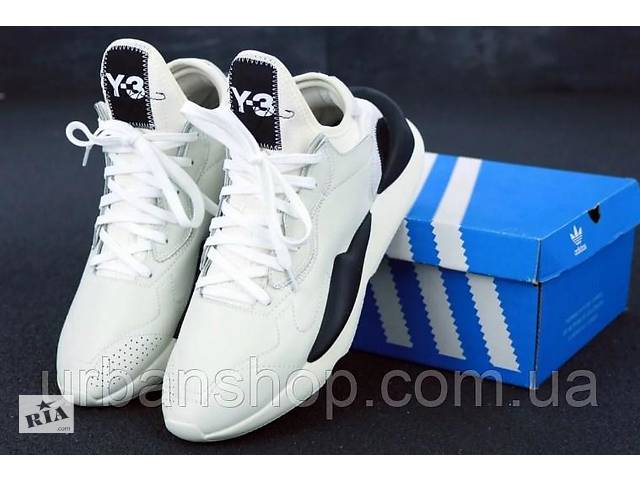 Кросівки чоловічі Adidas Yohji Yamamoto Y-3 'Белые' р. 41-45 Стильний Львів 11949