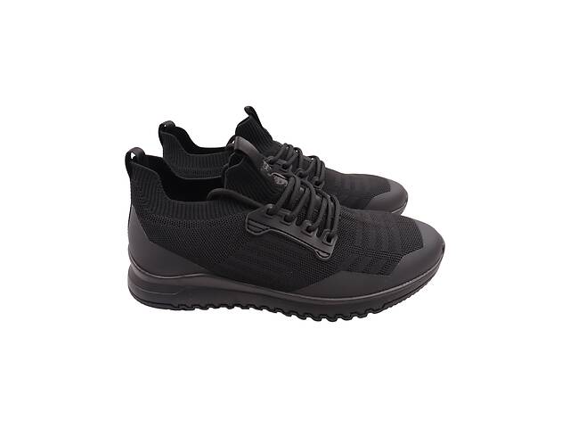 Кросівки чоловічі Brooman чорні текстиль 928-23LK 40