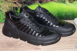 Кроссовки кожа натуральная М57 качество размеры 40 41 42 43 44 45