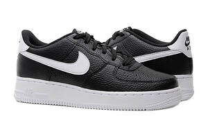 Кросівки жіночі Nike Air Force 1 Gs 39 Чорно-білий (CT3839-002)