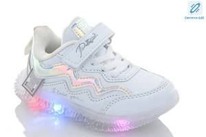 Кроссовки детские LED светящиеся, кеды, размер 22-31