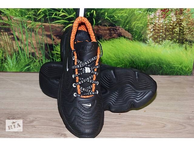 Кроссовки кожа натуральная М21 перфорация летние Nike размеры 40 41 42 43 44 45 - Фото 3