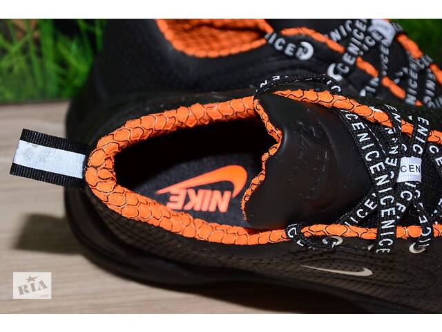 Кроссовки кожа натуральная М21 перфорация летние Nike размеры 40 41 42 43 44 45 - Фото 4