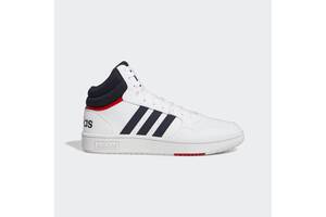 Кроссовки мужские Adidas Hoops 3.0 Mid Classic Vintage Shoes (GY5543) 41 Белый