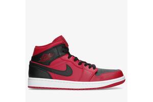 Кроссовки мужские Jordan 1 Mid (554724-660) 44 Красный