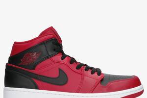 Кроссовки мужские Jordan 1 Mid (554724-660) 44 Красный