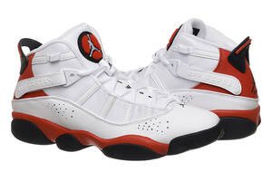 Кроссовки мужские Jordan 6 Rings (322992-126) 42.5 Красно-Белый