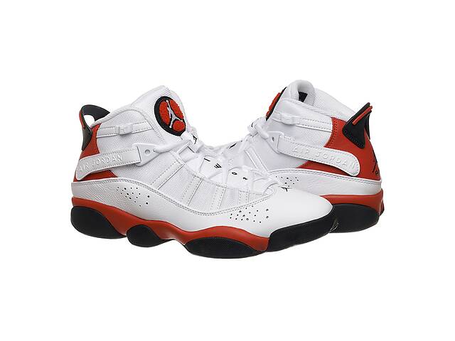 Кроссовки мужские Jordan 6 Rings (322992-126) 42.5 Красно-Белый