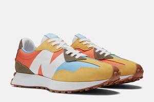 Кроссовки мужские New Balance 327 Wheat Field Red Clay (MS327PWB) 45 Комбинированный