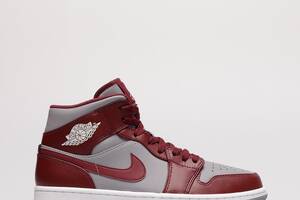 Кроссовки мужские Nike Air Jordan 1 Mid (DQ8426-615) 41 Красно-Серый