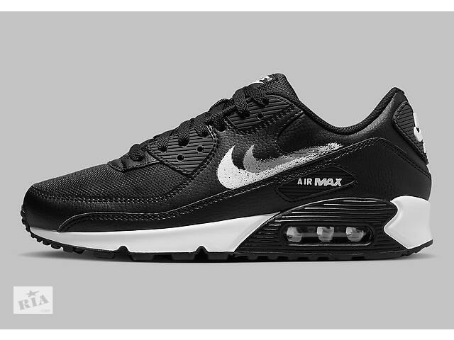 Кроссовки мужские Nike Air Max 90 (FD0657-001) 42.5 Черно-белый