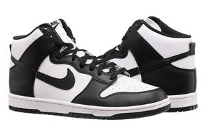 Кроссовки мужские Nike Dunk High Retro (DD1399-105) 46 Черно-белый