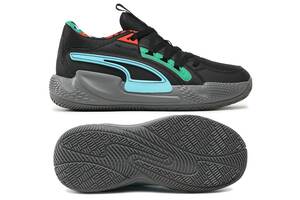 Кроссовки мужские Puma Court Rider Chaos Block 47 (31 см) Black/Cast Iron