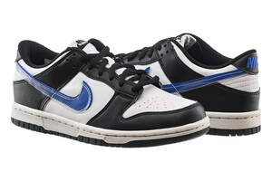 Кроссовки подростковые Nike Dunk Low Next Nature (FD0689-001) 37.5 Черно-белый