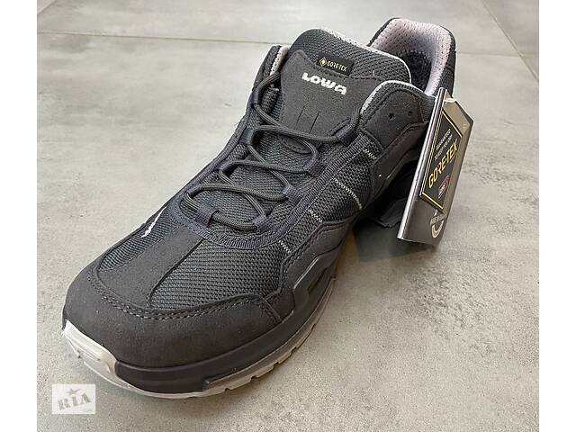 Кросівки трекінгові Lowa Gorgon GTX 44 р, колір Чорний (graphite), легкі трекінгові черевики