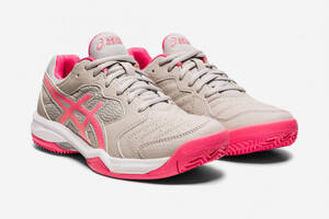 Кроссовки женские Asics Gel-Dedicate 6 clay grey/coral (36) 5,5 1042A073-021-36