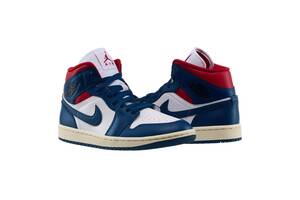 Кроссовки женские Jordan 1 Mid (BQ6472-146) 38 Комбинированный