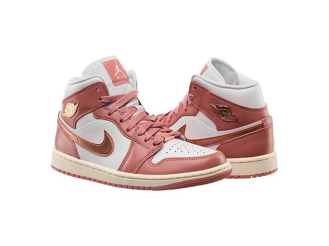 Кроссовки женские Jordan 1 Mid Se (FB9892-670) 38 Комбинированный