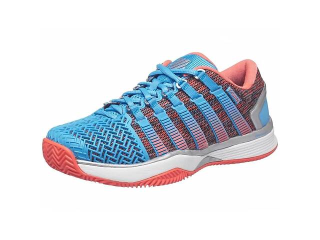 Кроссовки женские K-Swiss Hypercourt 2.0 Hb (37) 95395-419-37 Голубой;Красный