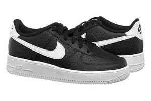 Кроссовки женские Nike Air Force 1 (Gs) (CT3839-002) 37.5 Черно-белый