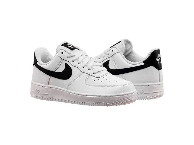 Кроссовки женские Nike Air Force 1 Low White Black M (DD8959-103) 38 Черно-белый