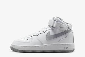 Кроссовки женские Nike Air Force 1 Mid (Gs) (DH2933-101) 37.5 Белый