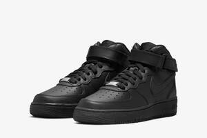 Кроссовки женские Nike Air Force 1 Mid Le (Gs) (DH2933-001) 36.5 Черный