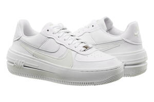 Кроссовки женские Nike Air Force 1 Plt.Af.Orm Triple White W (DJ9946-100) 38 Белый